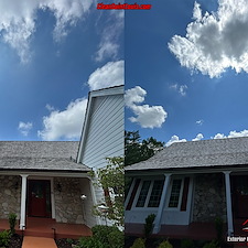 Soft-Wash-Cedar-Shake-Roof-Cleaning-in-Ladue-MO 2